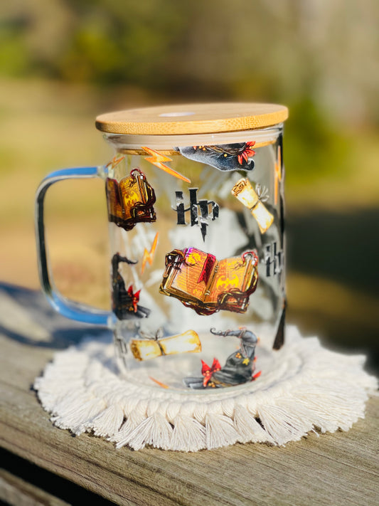 17 ounce glass mug