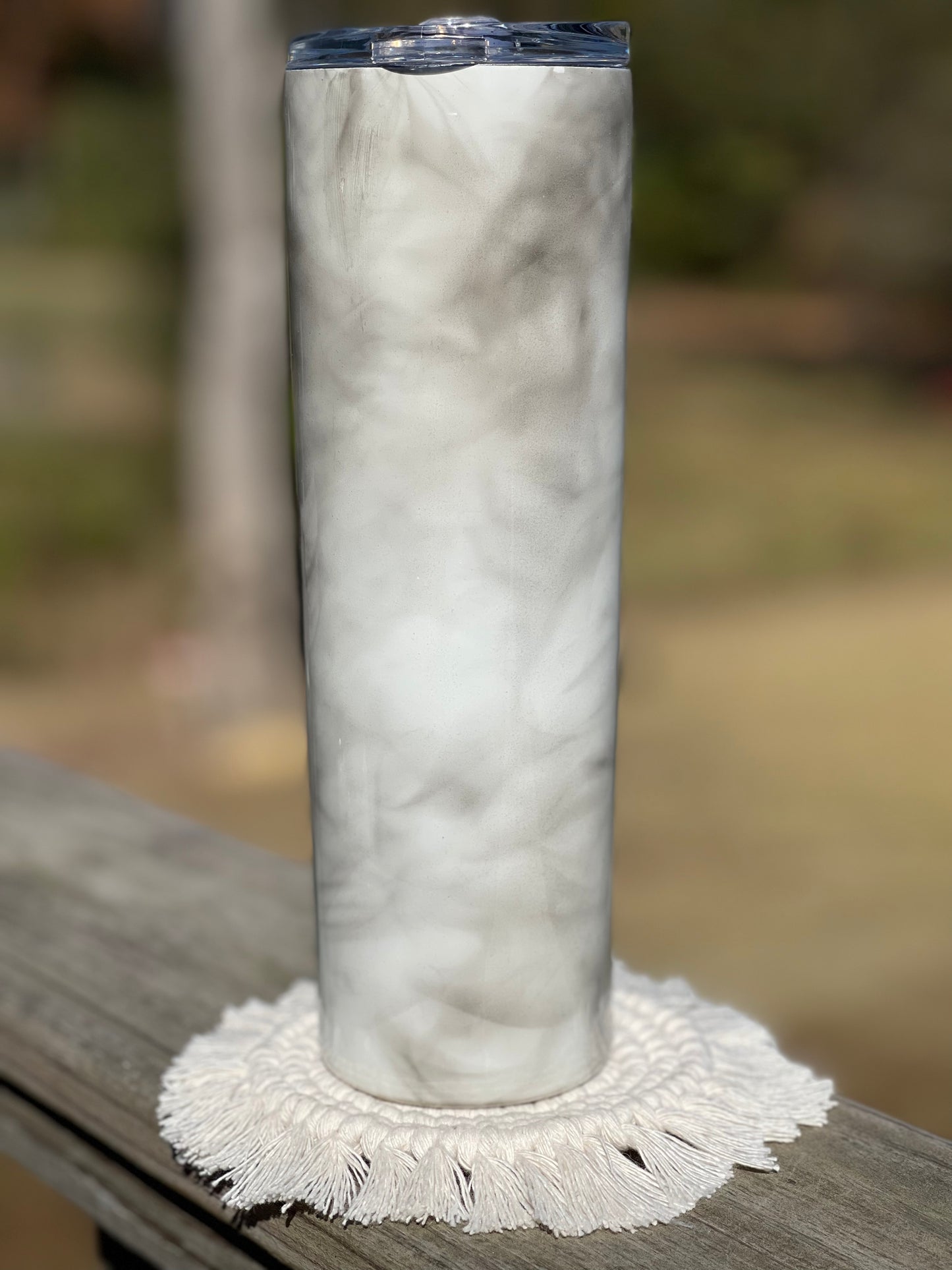 Stormy sky 30 ounce skinny tumbler