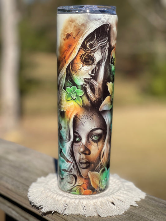 30 ounce skinny Sugar Skull beauties