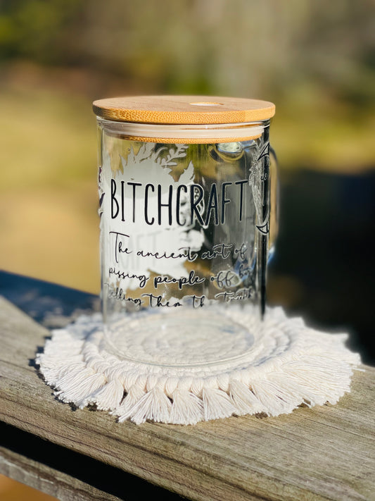 17oz glass mug