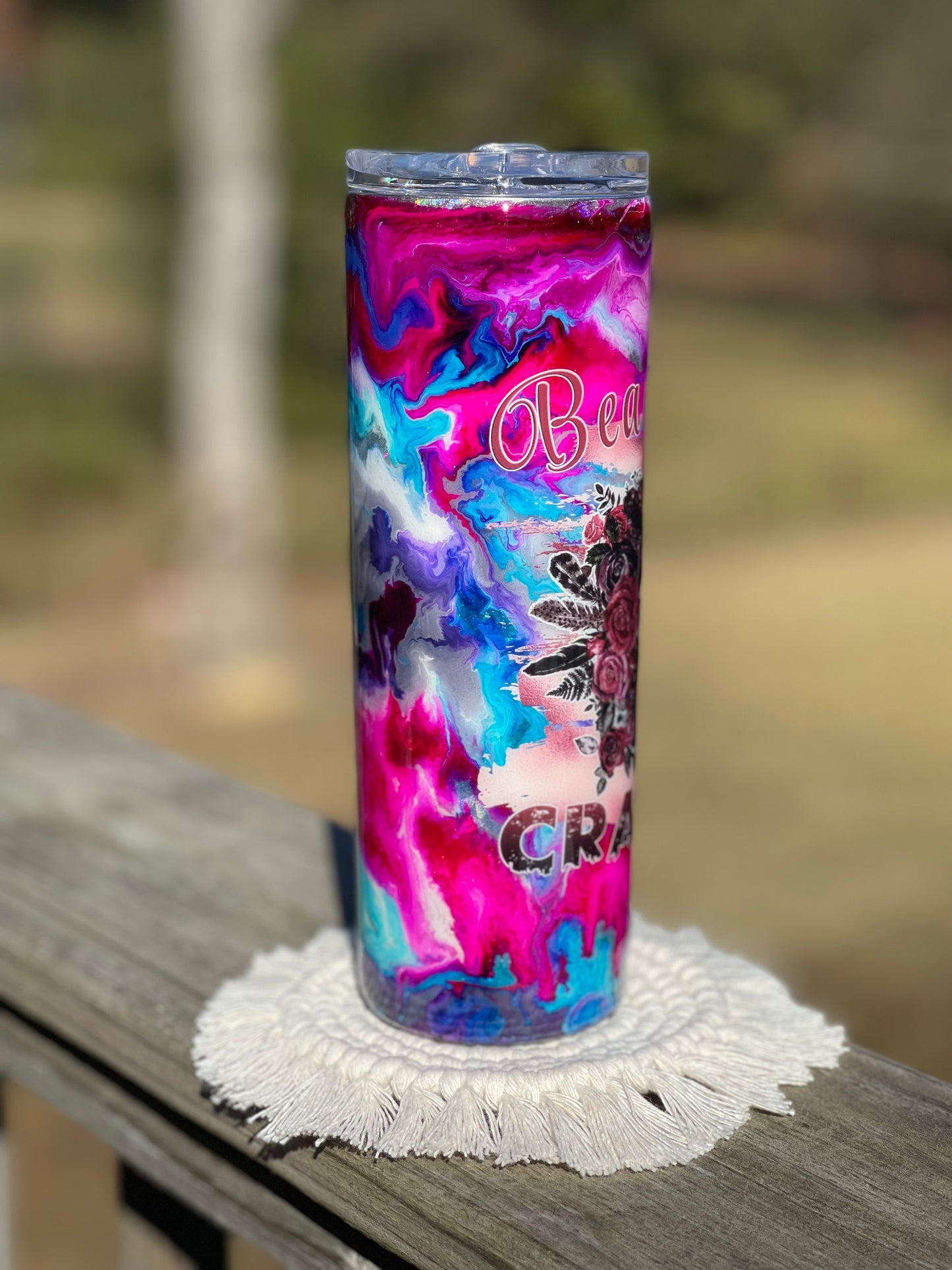 “Beautiful Crazy” 20 ounce Skinny